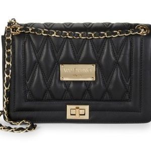 Valentino by Mario Valentino leather Quilted leather shoulder bag